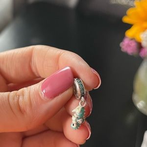 Pandora tropical seahorse charm